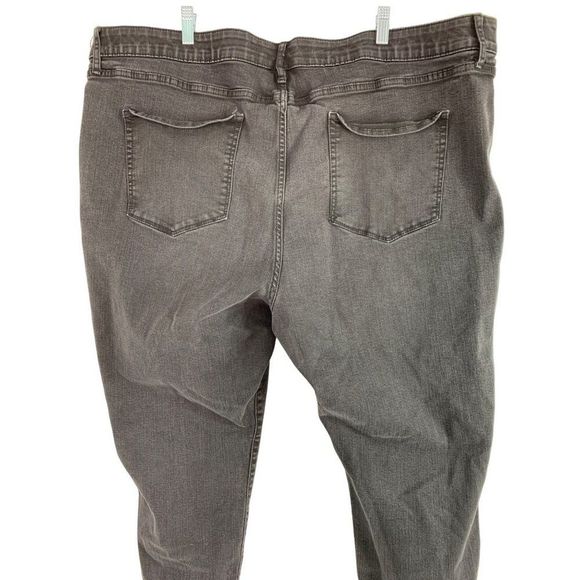 Ava & Viv for Target Black Jeans Size 26W Skinny Crop GUC 6378 Stretch Womens - Picture 9 of 12